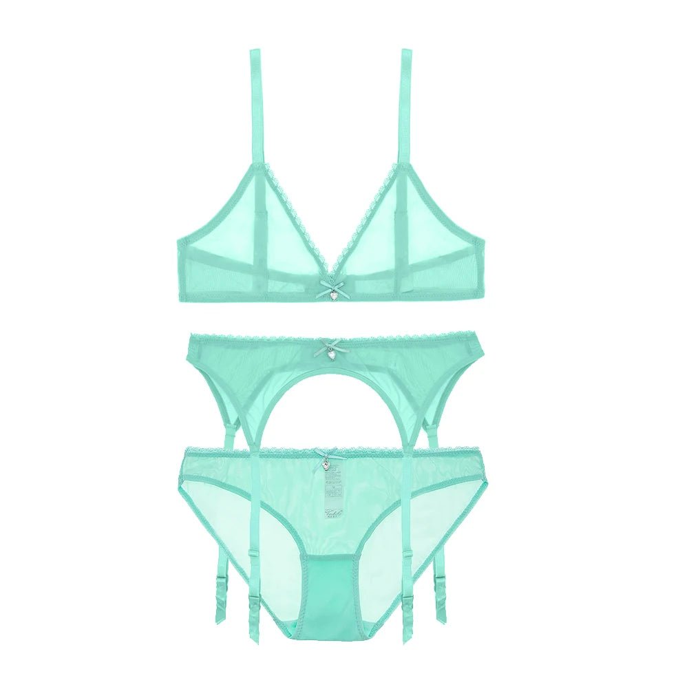 Années 70 Ensemble Soutien - Gorge et Jarretière Rétro - Ma Penderie Vintage