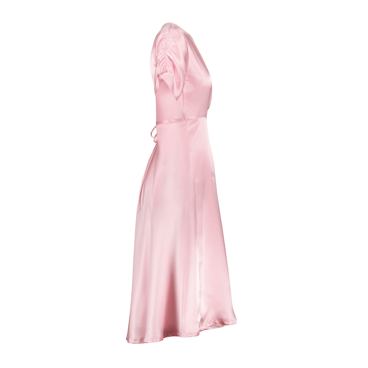 Années 40 Robe Portefeuille Mi - Longue Glamour - Ma Penderie Vintage