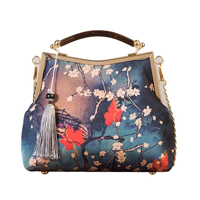 Années 20 Pochette Soirée Art Déco Lamé - Ma Penderie Vintage