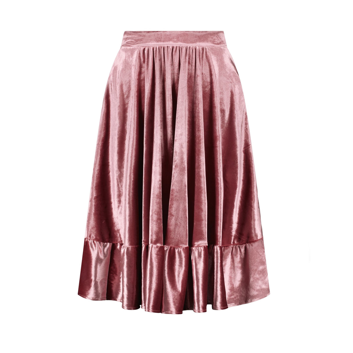 Années 40 Rétro Jupe Velours Romantique - Ma Penderie Vintage