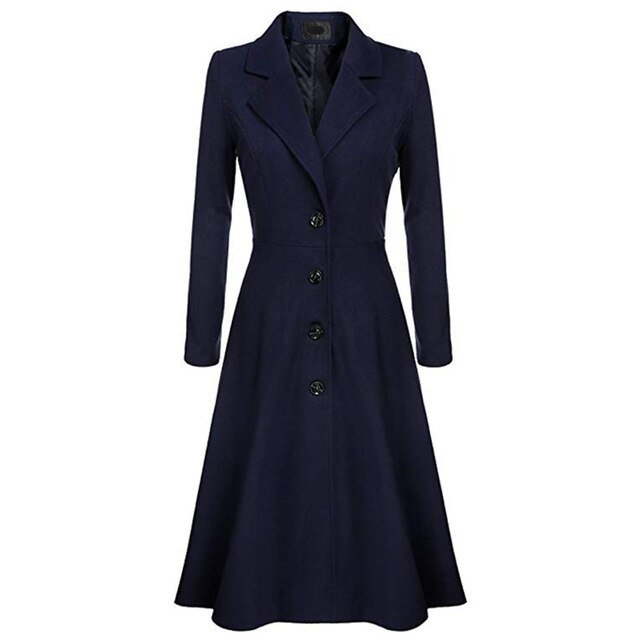 Années 40 Manteau Évasé Vintage Pin Up Bettie - Ma Penderie Vintage