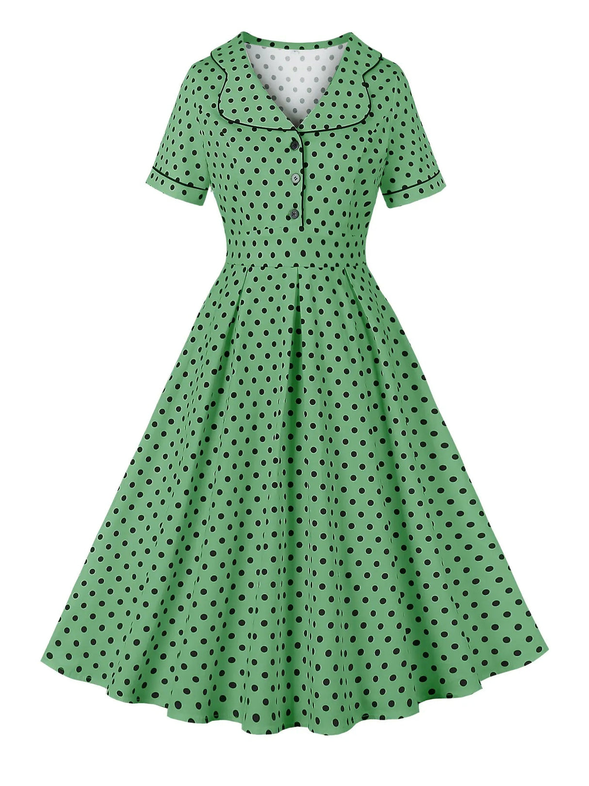 <tc>1950's</tc> Printed Day Dress <tc>M</tc>ad <tc>M</tc>en