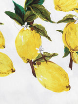 Années 50 Robe Trapeze Imprimé Citron - Ma Penderie Vintage