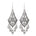 Années 20 Boucles d'Oreilles Pendantes Art Nouveau - Ma Penderie Vintage