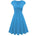 Années 60 Robe Évasée Col V Rétro - Ma Penderie Vintage