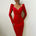 Années 50 Robe Fourreau Midi Pin Up - Ma Penderie Vintage