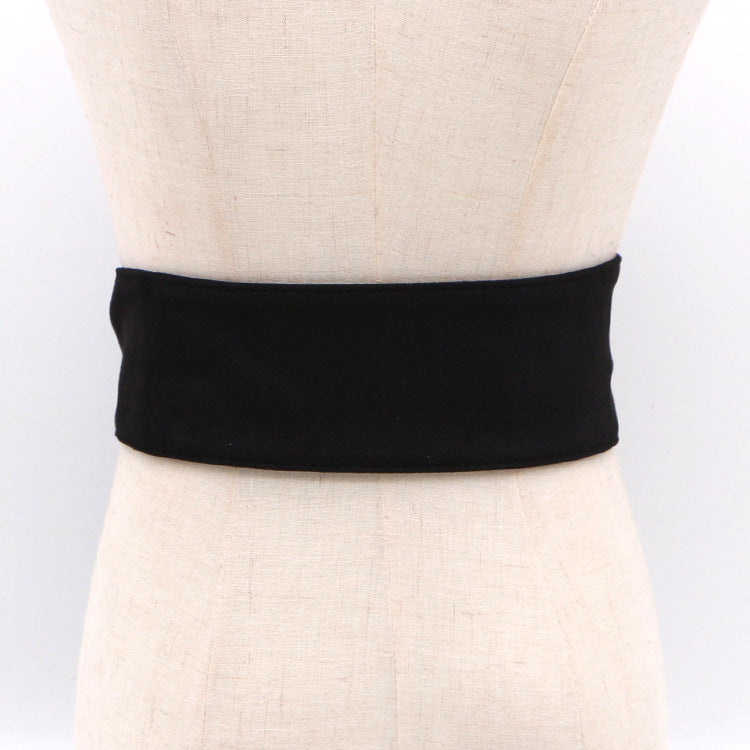 Années 50 Large Ceinture Bettie Page Noir - Ma Penderie Vintage