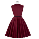 <tc>1950's</tc> Pin Up Hepburn Flared Dress