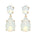Années 50 Boucles d'Oreilles Rétro Strass Monaco - Ma Penderie Vintage