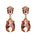 Années 50 Boucles d'Oreilles Rétro Strass Monaco - Ma Penderie Vintage