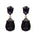 Années 50 Boucles d'Oreilles Rétro Strass Monaco - Ma Penderie Vintage