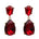 Années 50 Boucles d'Oreilles Rétro Strass Monaco - Ma Penderie Vintage