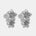 Années 60 Boucle d'Oreilles Fleur Pendantes Rétro - Ma Penderie Vintage